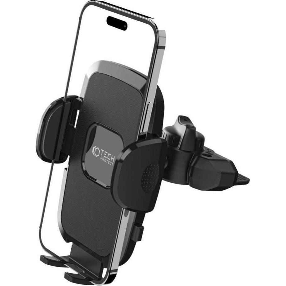 Thumbnail - Tech-Protect Protect V3 UNIVERSAL-CD-AUTOHALTERUNG Schwarz, Smartphone Halterung, Schwarz