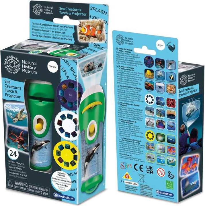 Immagine prodotto Brainstorm Torcia e proiettore Creature marine (Tedesco)
