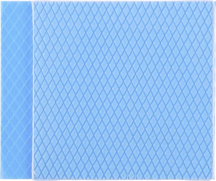 Actual product image Tru Components Heat conducting pad 0.5 mm 6 W/mK (L x W) 50 mm x 50 mm (0.50 mm, 6 W/m K)