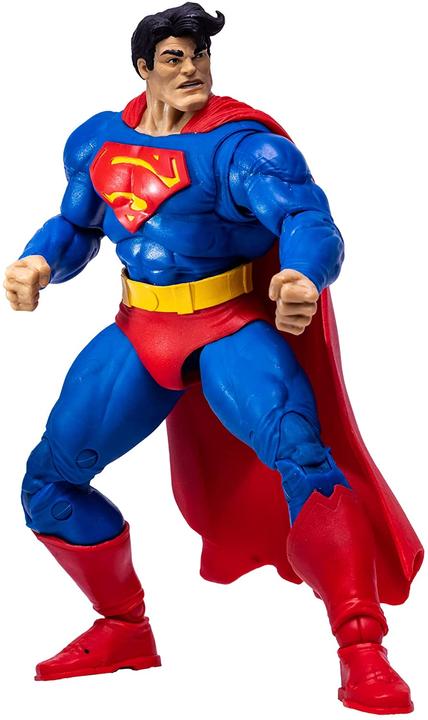 Actual product image McFarlane DC Multiverse AF DKR Superman vs. Armored Batman 18 cm