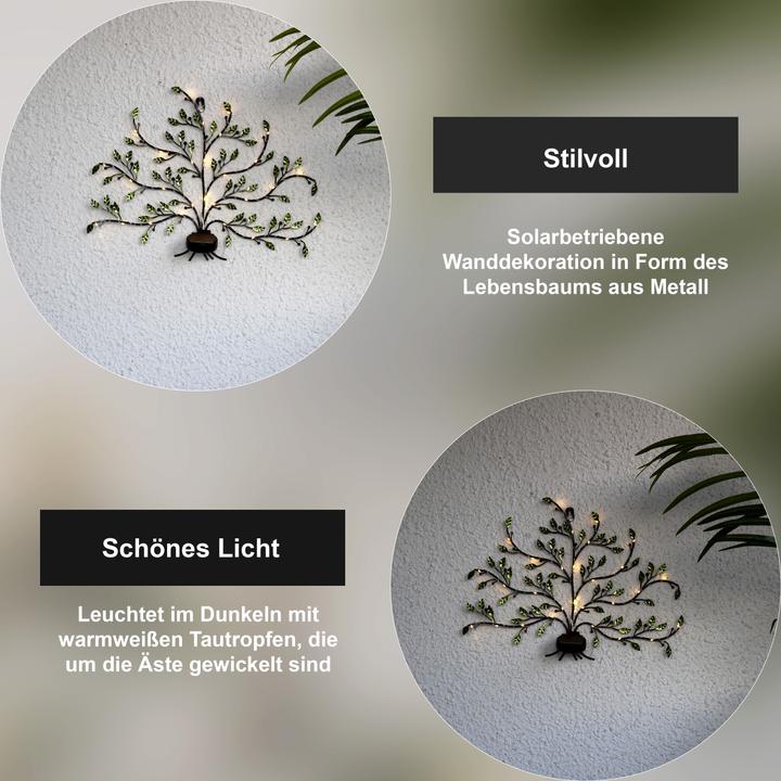 Image du produit Star Trading Décoration solaire Arbre de vie (IP44)