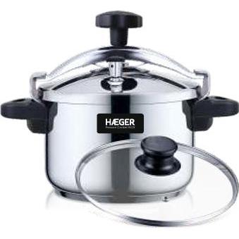 Haeger PC-8SS.020A, Pfanne + Kochtopf, Silber