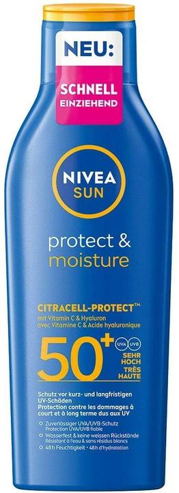 Image du produit NIVEA Protect & Moisture (Lotion solaire, SPF 50, 250 ml)