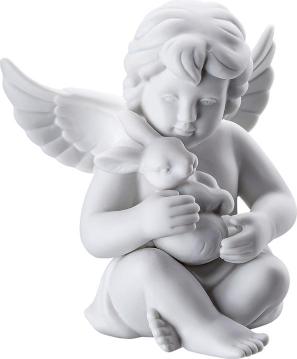 Produktbild Rosenthal Engel mittel - Weiss matt - Engel mit Hase (1 x)