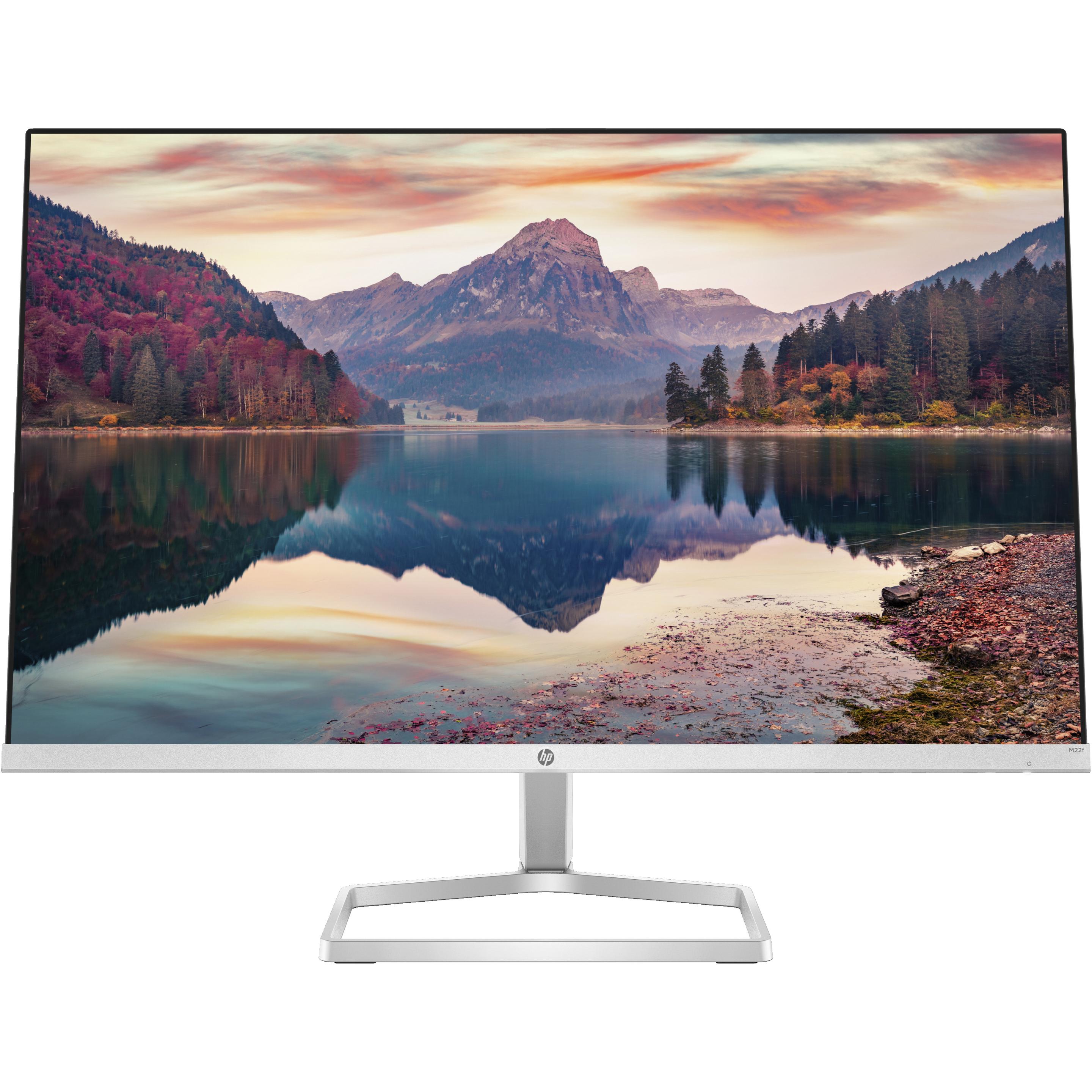 HP M22f (1920 x 1080 Pixel, 21.50"), Monitor, Silber