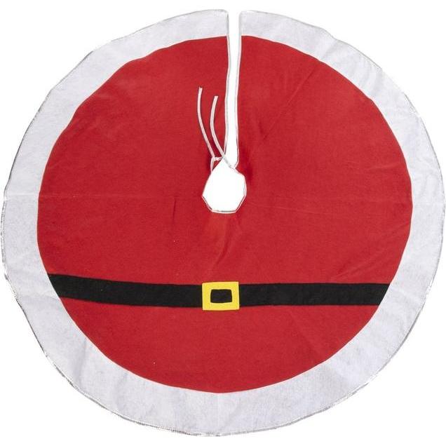 Thumbnail - AM/63, Weihnachtsdeko, Weihnachtsbaum-Rock - rot/weiss - ø ca. 120 cm