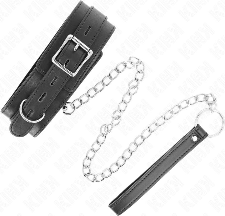 Produktbild Kink HALSBAND MIT GÃoeRTEL 65 CM MIT RIEMEN SCHWARZ 54 X 4,5 CM