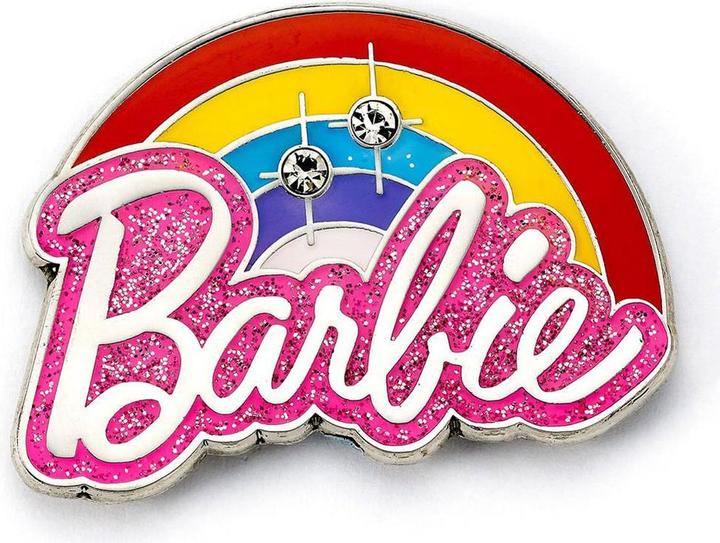 Produktbild Barbie Regenbogen Abzeichen Emaille