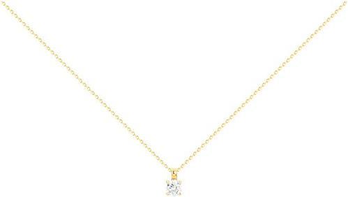 Image du produit Lara Collier Plaque Or - Zirconia (Laiton)