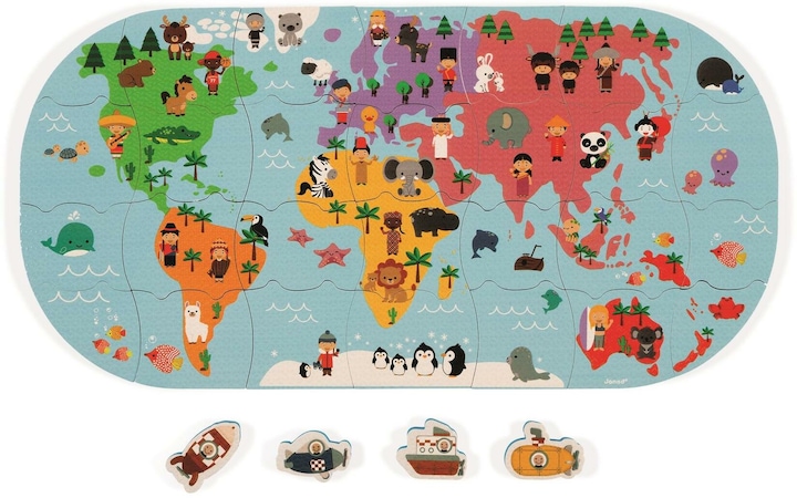 Janod Puzzle Map