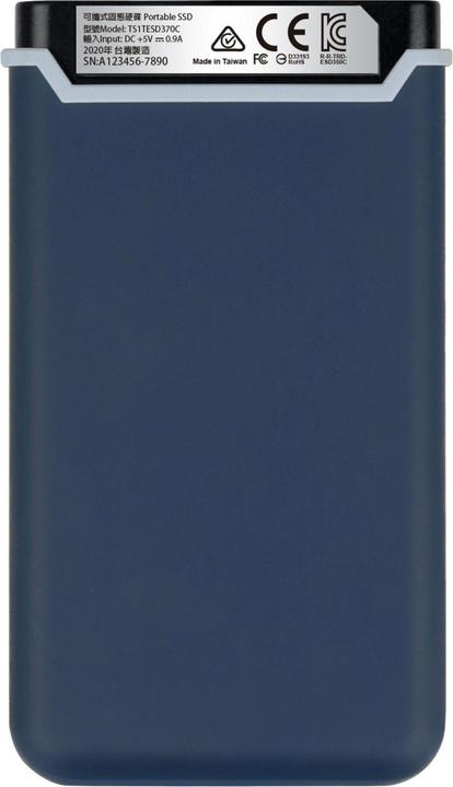 Actual product image Transcend ESD370C (1000 GB)