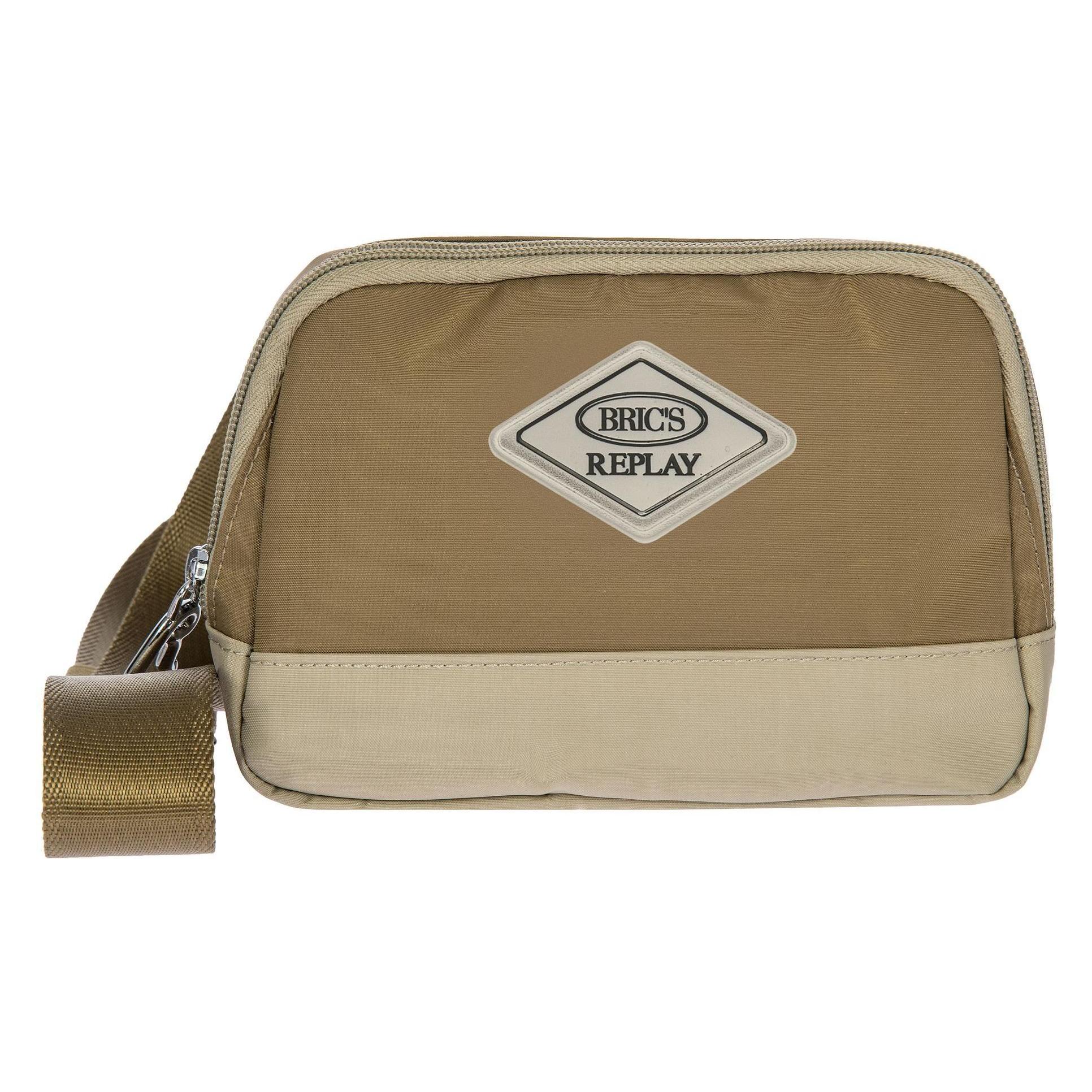 Brics, Damen, Handtasche, Replay Sand Woo Mini Bag Umhängetasche 18 Cm, Mehrfarbig
