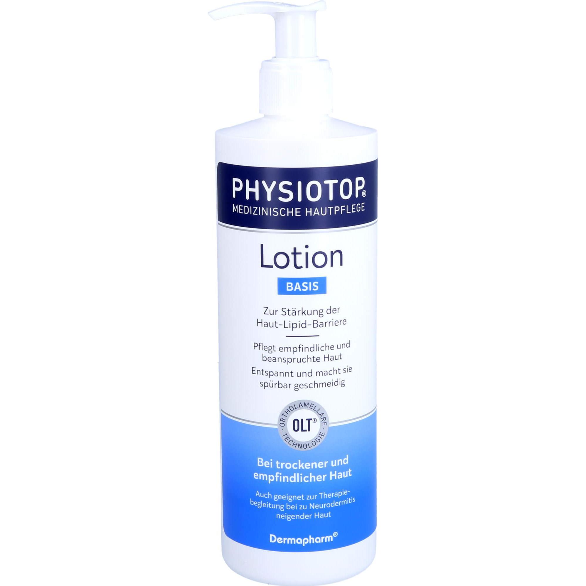 Dermapharm, Bodylotion, Physiotop Basis Lotion, 400 ml LOT (Körperlotion, 400 ml)
