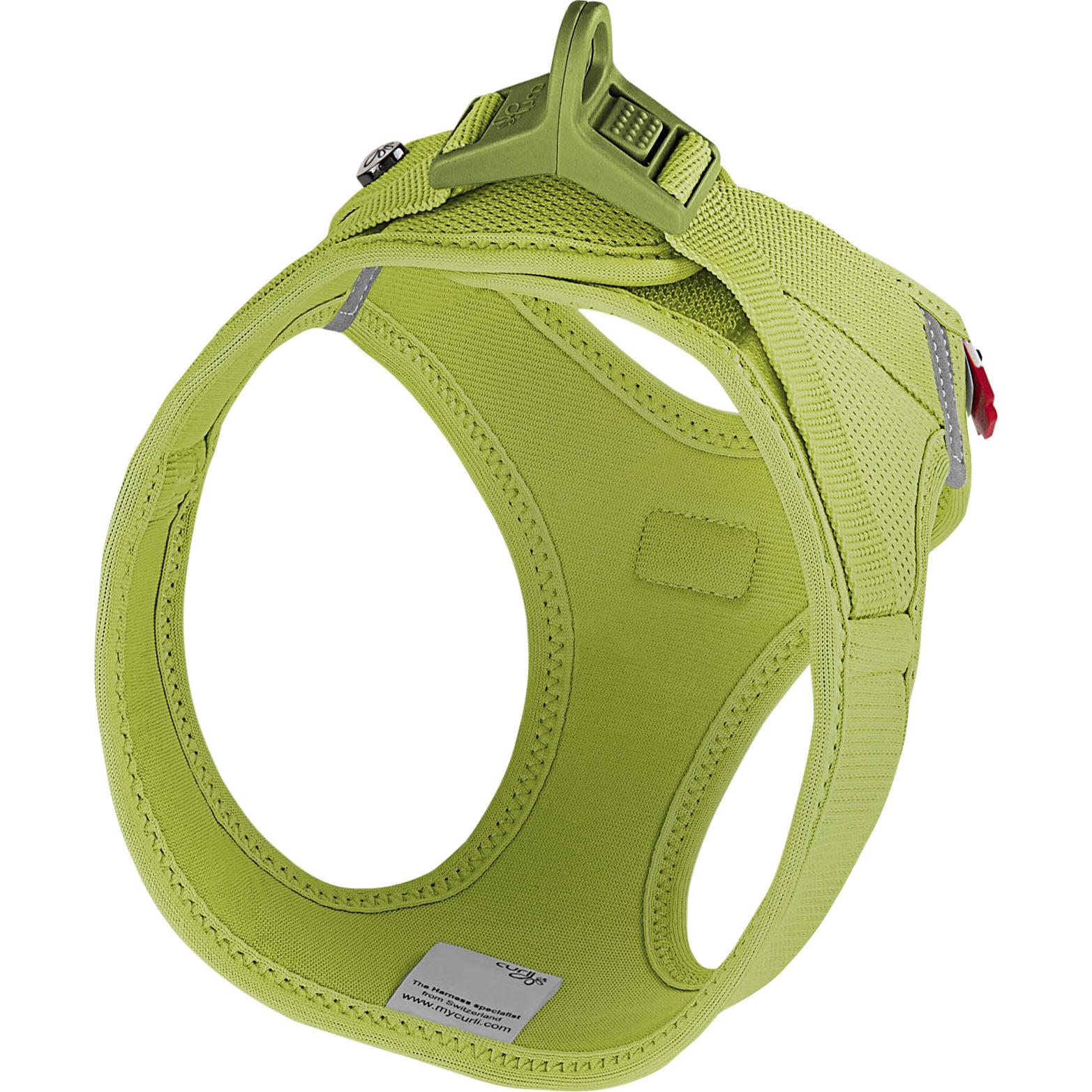 Curli Vest Harness Clasp Air-Mesh vert S