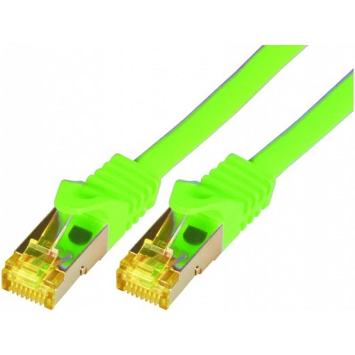 M-Cab Netzwerkkabel (S/FTP, CAT7, 0.25 m), Netzwerkkabel