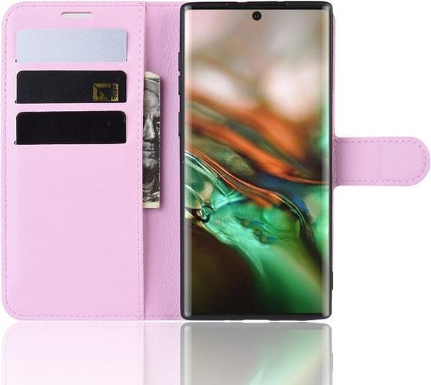 Produktbild MU Classic Litchi Leder Bookcover Series (Samsung Galaxy Note 10)