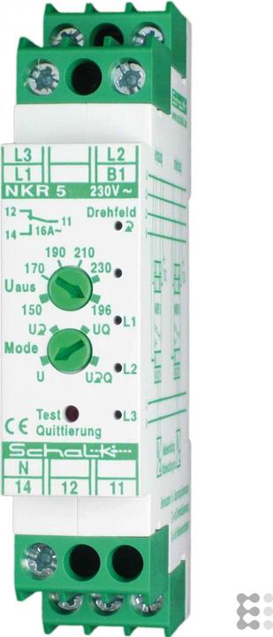 Schalk Mains monitoring relay