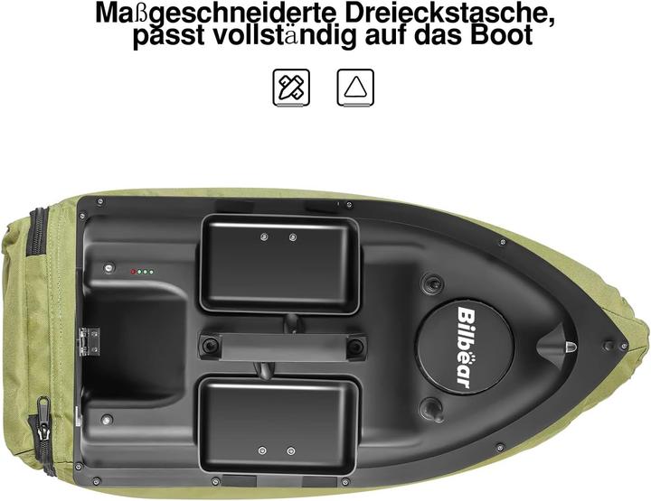Image du produit Bilbear GPS Futterboot mit 3 Köderbehältern – Angelboot fürs Karpfenfischen