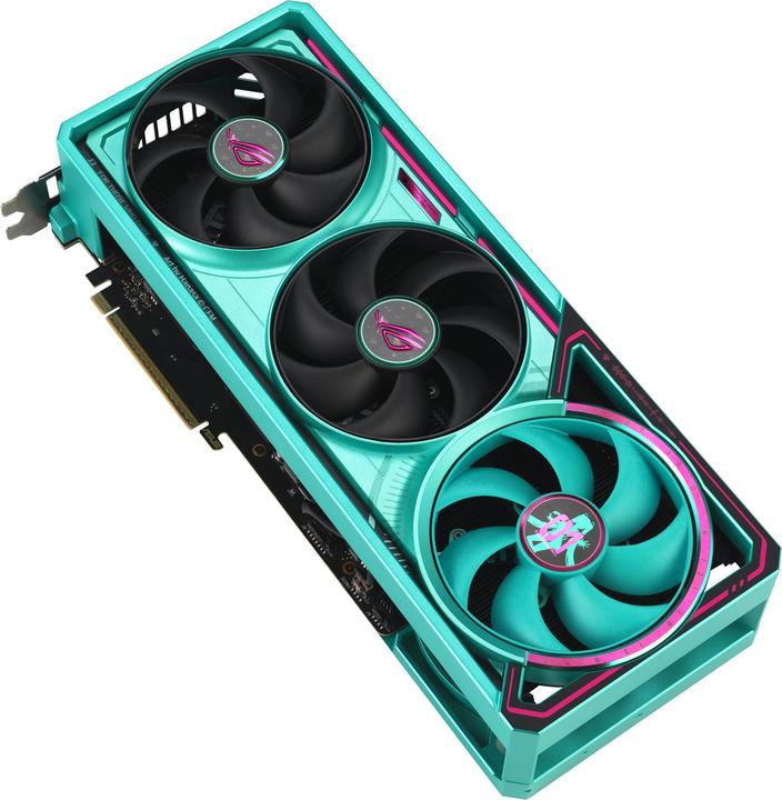 Actual product image ASUS ROG Astral GeForce RTX 5080 Hatsune Miku Edition (16 GB)