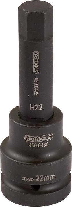 Actual product image KS Tools 1" power bit socket nut hexagon socket (36 mm)