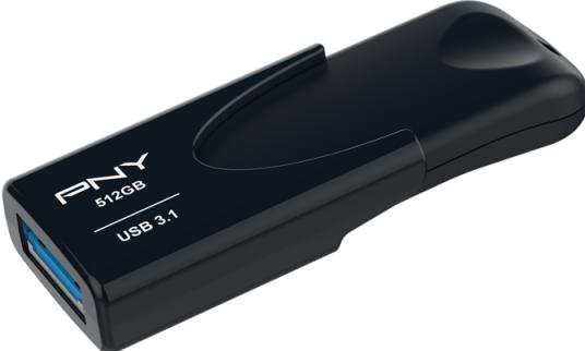 Produktbild PNY Attaché 4 3.1 (512 GB, USB-A)