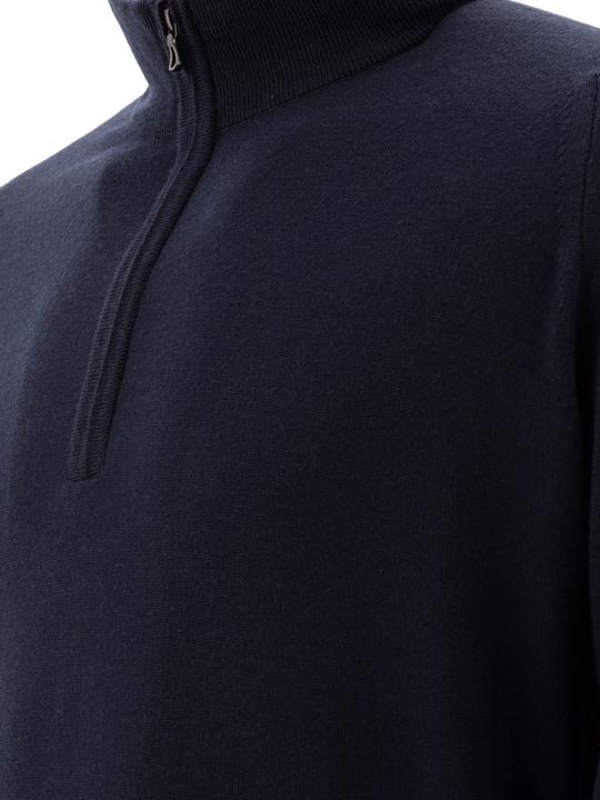 Produktbild John Smedley Merino wool "Tapton" half-zip sweater (M)