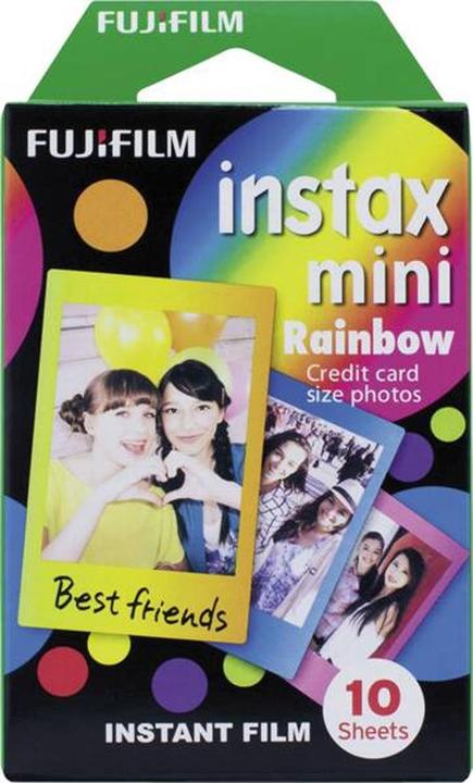 Immagine prodotto Fujifilm Instax Mini Film Rainbow (Instassare Mini)