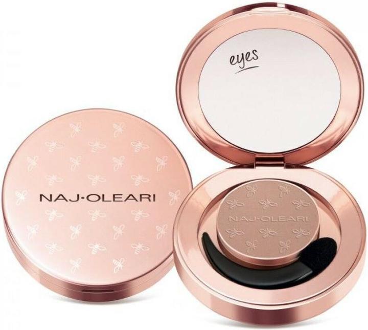Actual product image Naj Oleari NAJ-OLEARI Color Fair Eye Shadow Wet & Dry Makeup Face 08 Mocaccine (08 Mocaccine)