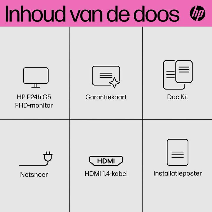 Image du produit HP P24h G5 (1920 x 1080 pixels, 23.80")