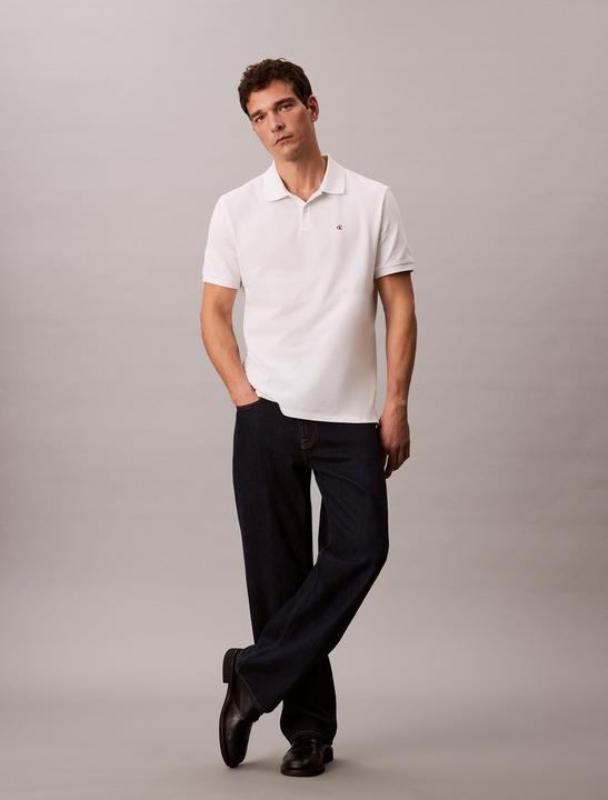 Image du produit Calvin Klein Jeans Ss Monogram Pique Polo (M)