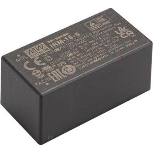 Mean Well, Convertitore di tensione, MW IRM-15-5 AC/DC-Printnetzteil 5 V/DC 3 A 15 W