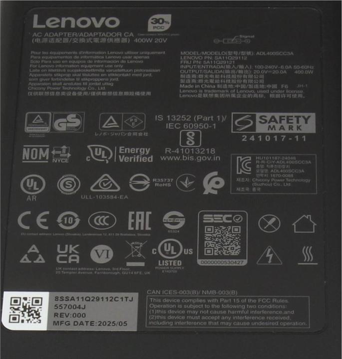 Produktbild Lenovo 5A11Q29121