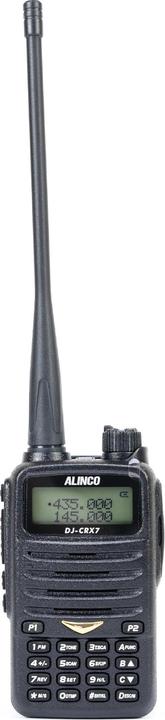 Actual product image Alinco Portable VHF/UHF radio PNI DJ-CRX-7, FM radio, 1800 mAh battery, Talk Around, BCL, TOT, DTMF
