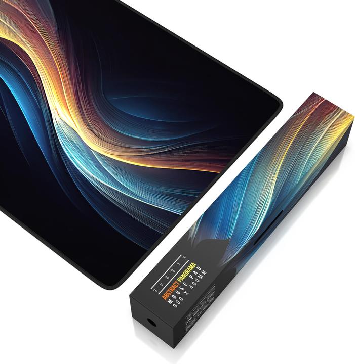 Actual product image Titanwolf Gaming Mouse Pad, 900 x 400mm XXL Speed Gaming Mouse Mat, Mousepad Extra Large Surface Abstract (XXL)