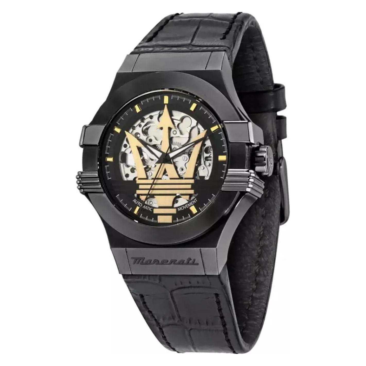 Maserati, Armbanduhr, R8821108051, Gold, Schwarz, (Analoguhr)