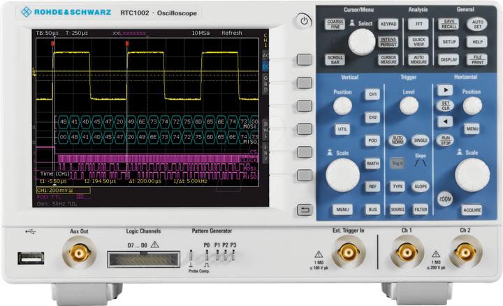 Produktbild Rohde & Schwarz RTC1000 Oscilloscope, 50 MHz, 2ch