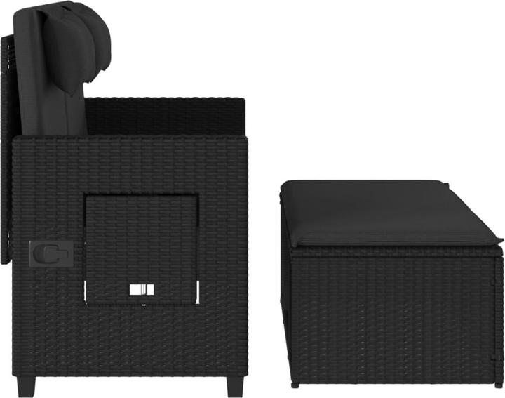 Image du produit vidaXL Ensemble salon de jardin 10 pièces avec coussins