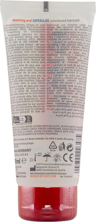Produktbild HOT Warming Anal Superglide 100 ml (100 ml)