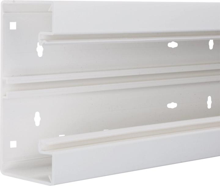 Actual product image Hager TEH BR6513019016 Duct-UT BR 65x130 OT 80mm vw (200 cm)