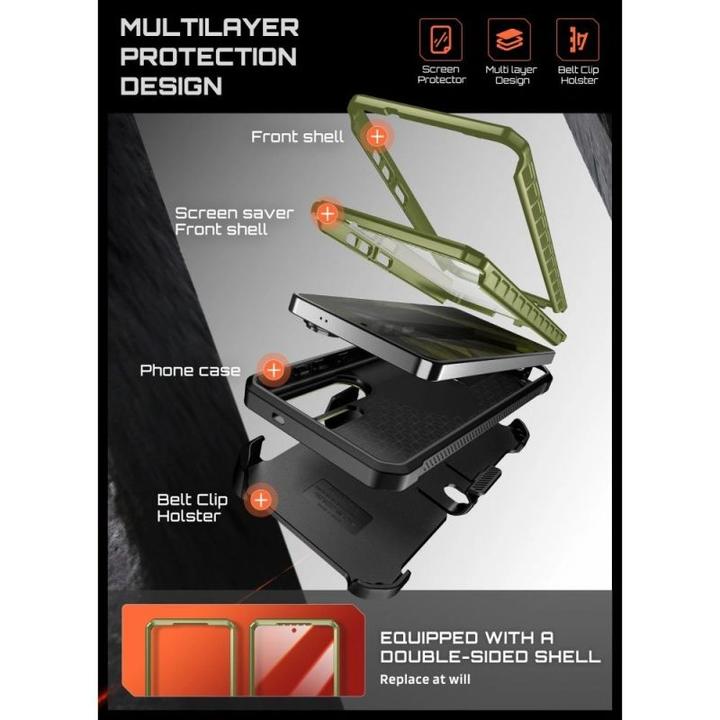 Actual product image Supcase Unicorn Beetle Pro Mag Magsafe 2-Set Galaxy S26 Ultra Golden (Samsung Galaxy S26 Ultra)
