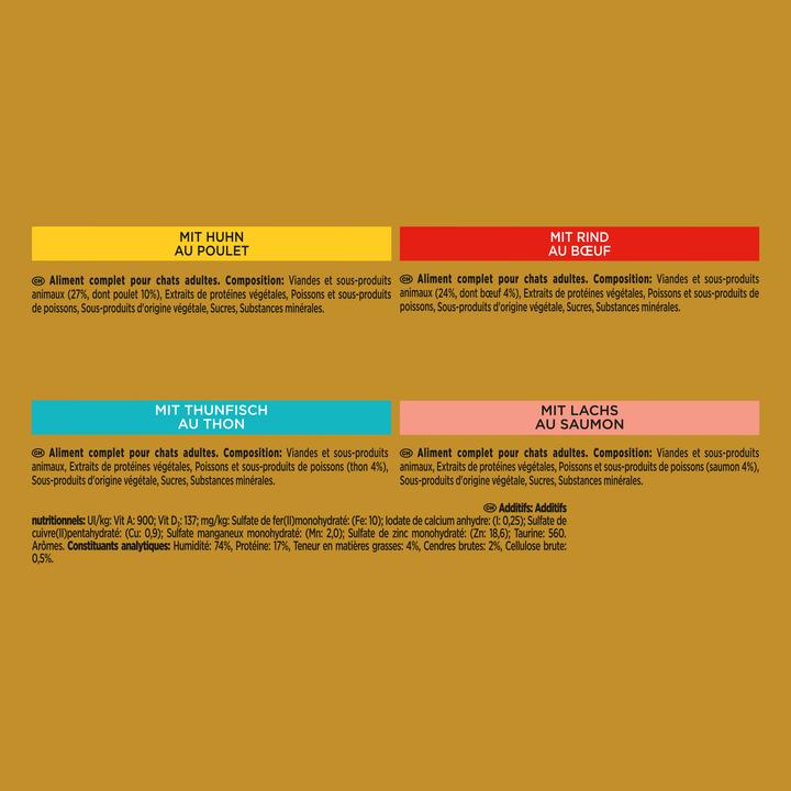 Immagine prodotto Gourmet Oro (Senior, Adulto, 4 pz., 85 g)