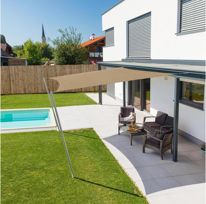 Produktbild Windhager Sun Sail CANNES Quadrat (500 x 500 cm)