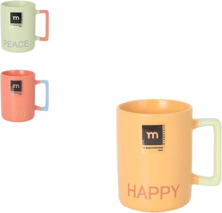 Actual product image La Mer Tasse Kaffee und Tee Love & Peace 90 ml (36 Stück) (36 x)