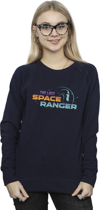 Actual product image Disney Womens/Ladies Lightyear Last Space Ranger Text Sweatshirt (XXL)