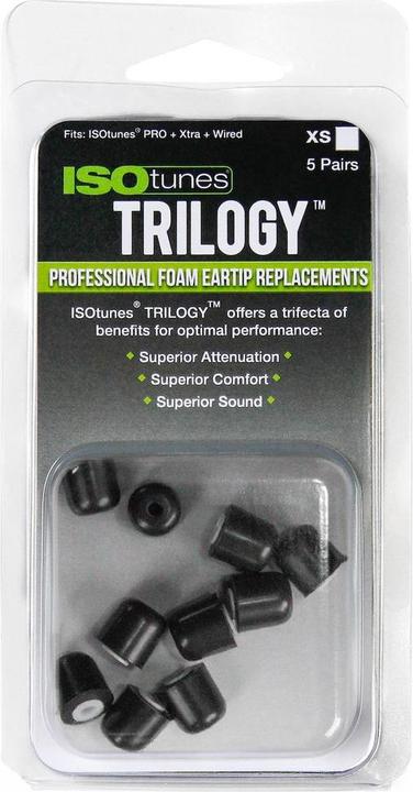 Produktbild ISOtunes TRIOLOGY Ersatzohrstöpsel (10 x)