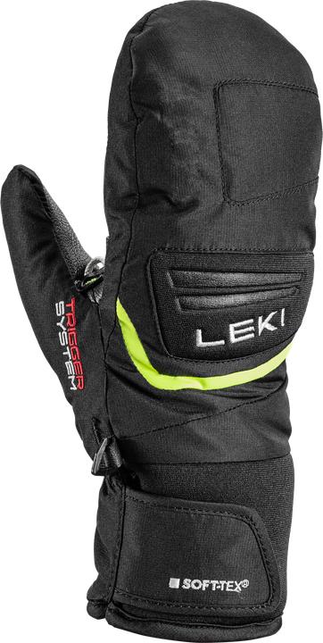 Produktbild Leki Gloves Griffin 3D Junior Mitt Schwarz/Gelb 5.0 (5)