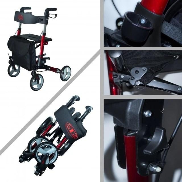 Image du produit Antar Vierrad Rollator