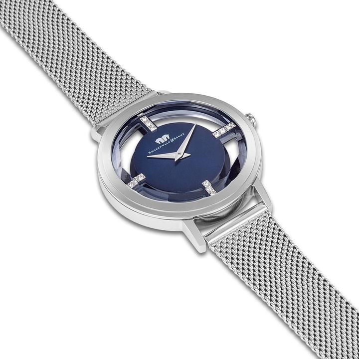 Immagine prodotto Orologio al quarzo da donna Lucrezia in acciaio inox argento - 33682 (Orologio da polso analogico, 36 mm)