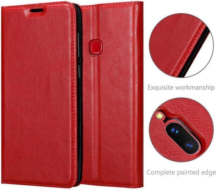 Actual product image Cadorabo Book Invisible Magnet Cover (Vivo X21)
