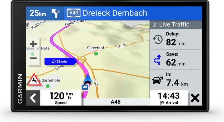 Actual product image Garmin DriveSmart 66 MT-D (6")